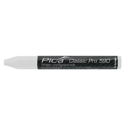 Tiza Para Marcar Classic Pro 590 Blanca Envuelta 12Ud