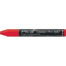 Tiza Para Marcar Classic Pro 590 Roja Envuelta 12Ud