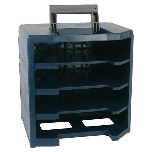 Caja Clasif Seguridad 347X342X305Mm C/Asa Pp Sin 4 Maletines