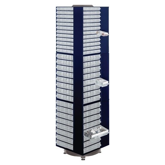 Torre Giratoria An 680 X P 680 X Al 1760 Mm Para 12 Cajones