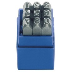 Numeracion De Golpe 08Mm Acero Jgo 09 Piezas 328 Kukko