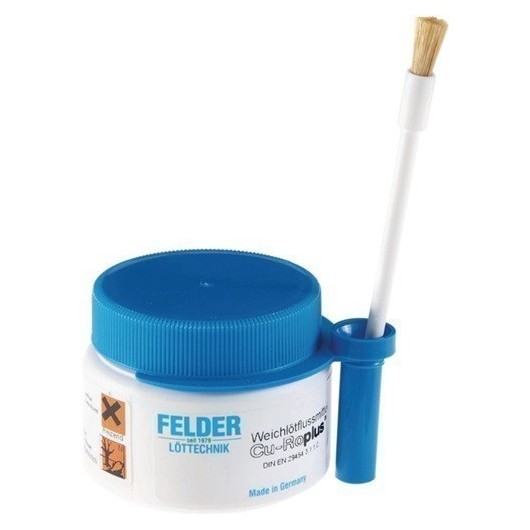 Fundente Para Soldadura De Tuberias Cu-Roplus 100 G Bote Fel