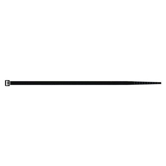Brida Para Cables L100 Mm A 2,5 Mm Polia Neg Bolsa 100