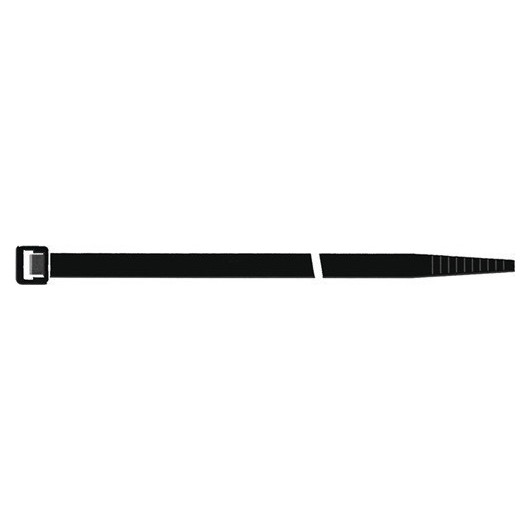 Brida Poliamida P/Cables 450X07,5Mm Negra 100Un. Sapiselco