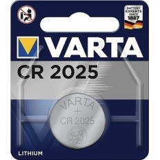 Pila De Boton Electronica 3 V 157 Mah Cr2025 20 X 2,5 Mm Var