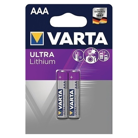 Pila Ultra Lithium 1,5 V Aaa Micro 1100 Mah Fr10G445 6103 2