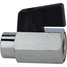 Mini Valvula De Bola 9,73 Mm G 1/8 Pulg. Rosca Interior/Inte