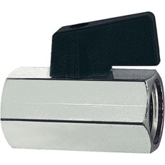 Mini Valvula De Bola 16,66 Mm G 3/8 Pulg. Rosca Interior/Int