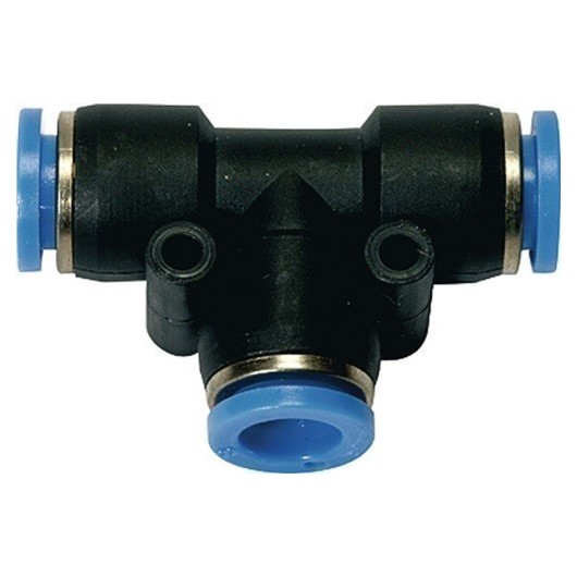 Conector En T Serie Azul 8 Mm L1 22,5 Mm Riegler