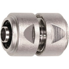 Conector Manguera S1/2" Laton/Niquelado C/Tuerca Geka Plus