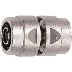Conector Manguera S1/2" Laton/Niquelado C/Tuerca Geka Plus