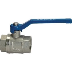 Valvula Fonta Esfera Palanca 3/8" H-H Laton Nique Valve Line