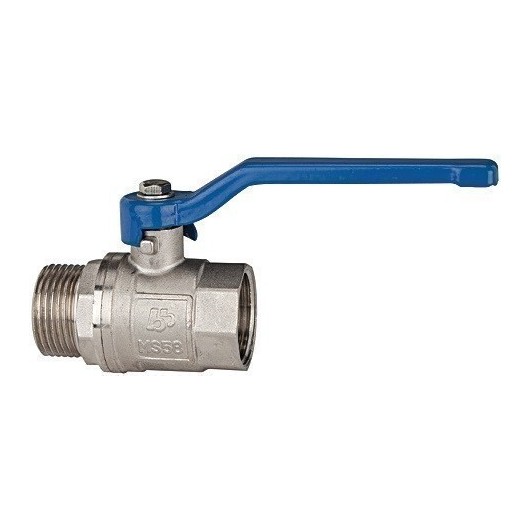 Valvula Fonta Esfera Palanca 3/4" M-H Laton Nique Valve Line