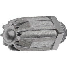 Boquilla Redonda Rosca Exterior Inyeccion De Zinc Longitud 4