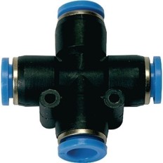 Conector En Cruz Serie Azul 8 Mm L1 22,8 Mm Riegler