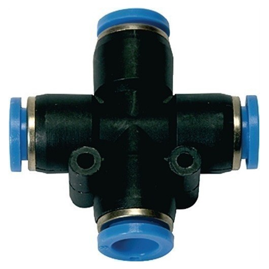 Conector En Cruz Serie Azul 8 Mm L1 22,8 Mm Riegler