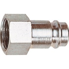 Racor Acero Endur./Niq. Conector Macho Dn 10 Rosca Interior
