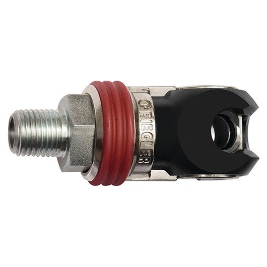 Acoplamiento Segu. Pivotante Dn7,2 Rosca Ext. Acero 1/2"