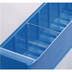 Pared Divisoria Para Gaveta Apilable An 91 Mm Trans 10Pz