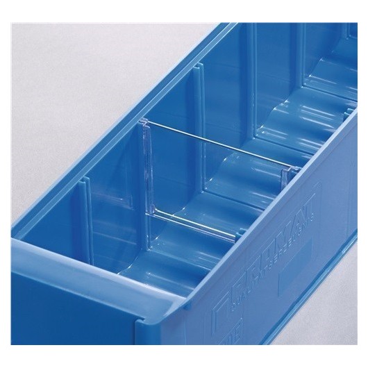 Pared Divisoria Para Gaveta Apilable An 91 Mm Trans 10Pz
