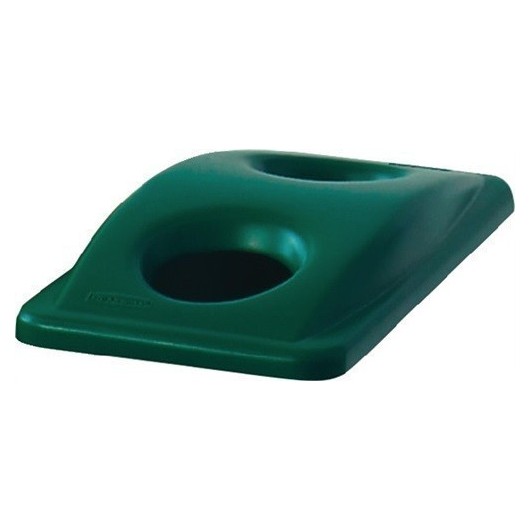 Tapa Polietileno Verde An 290 X P 520 Mm Apto Para Contenedo