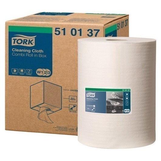 Trapo De Limpieza Tork 510137 L 380 X An 320 Aprox. Mm Blanc