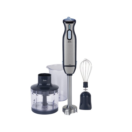 Batidora Mano 1000W Jata Con Accesorios Pie Inox Jebt5026