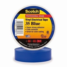 Cinta Aisl. 19Mmx20Mt Scotch® 35 Vinilo Azul 3M™