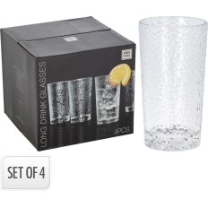 Vaso Mesa 300 Ml Crist Tumbler Koopman 4 Pz