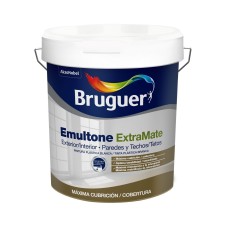 Pintura Plastica Extra Mate Acrilica Int/Ext Bl Emultone Bruguer