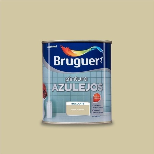 Esmalte Sintetico Brillante 750 Ml Be/Av Azule. Bruguer