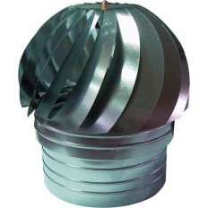 Sombrerete Tubo Estufa Extractor 300Mm Ac Galv Exojo