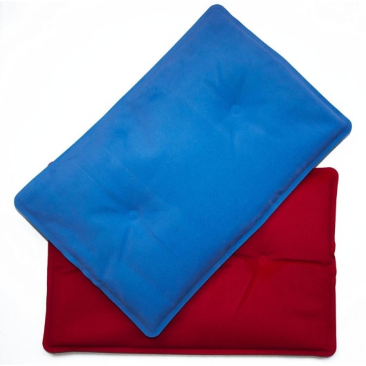 Bolsa Agua Caliente 20X30Cm Dintex Gel Azul/Rojo Frio/Calor