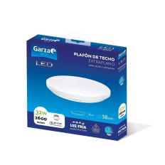 Plafon Redondo 32W 45X45X48,8Cm 2600Lm 6500K Diametro 38Cm A