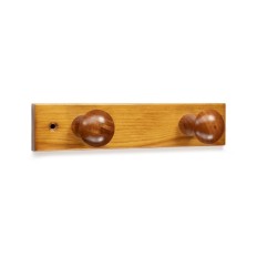 Colgador Pared 2 Pomos Inofix Mad Miel 3772 3772-9 Ud