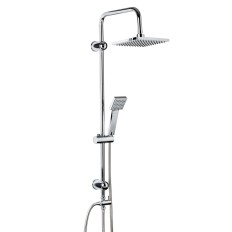 Columna Ducha Columna 48,0X110,0X20,0Cm Soporte Barra + Flex