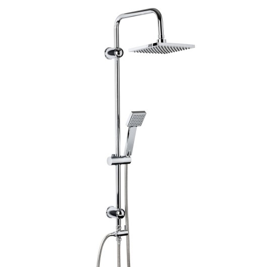 Columna Ducha Columna 48,0X110,0X20,0Cm Soporte Barra + Flex