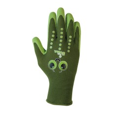 Guante Jardineria 8Y Inf Juba Nylon/Latex Ver Kids