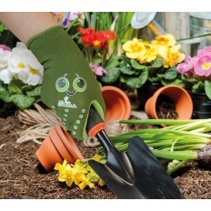 Guante Jardineria 8Y Inf Juba Nylon/Latex Ver Kids
