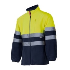 Chaqueta Trabajo Xs Al.Vis. 100%Poliester Forro Polar Amaril