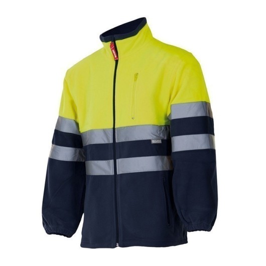 Chaqueta Trabajo 2Xl Al.Vis. 100%Poliester Forro Polar Amari