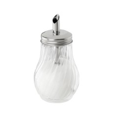 Azucarero Coc Con Dosificador 280Ml Cristal/Inox 22546 Facke