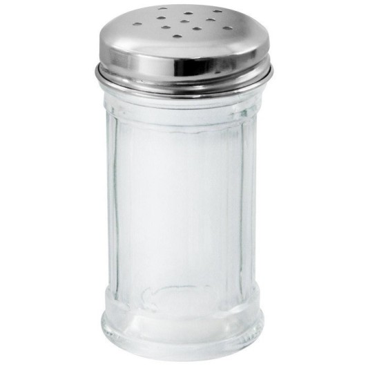 Salero Mesa Pimentero 60Ml Cristal/Inox 46892 Fackelmann