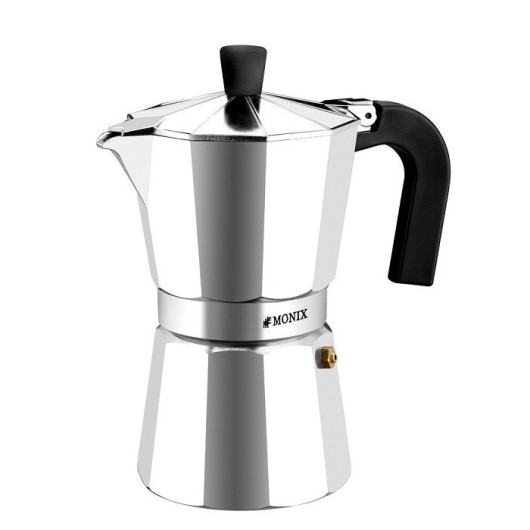 Cafetera Coc 3 Tazas Alu Vitro-Expres Monix