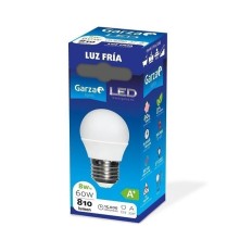 Bombilla Iluminacion EsfericaLed Garza E27 8W 810Lm 6500K