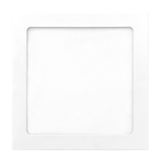 Foco Ilumin Downlight 18W 1600Lm 4000K Led Emp. Cuadrado Bl