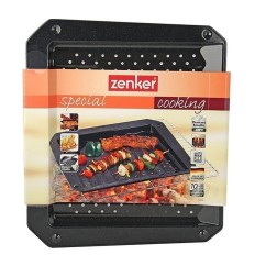 Bandeja Horno Perforada 38X33X3Cm Antihaderente Esmaltado Ac