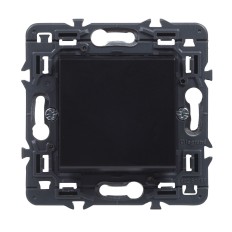 Pulsador Elec 9X9X3,8Cm Emp Abs Dark Valena Next Legrand