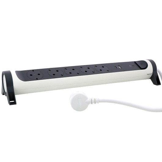 Base Multiple Elec Protec-Sobr Premium Revolution Legrand Bl