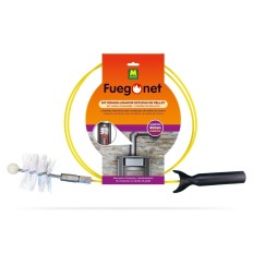 Kit Erizo Estufa Pellet 80Mmx3Mx4Mm Nyl Ama Cable Fuegonet
